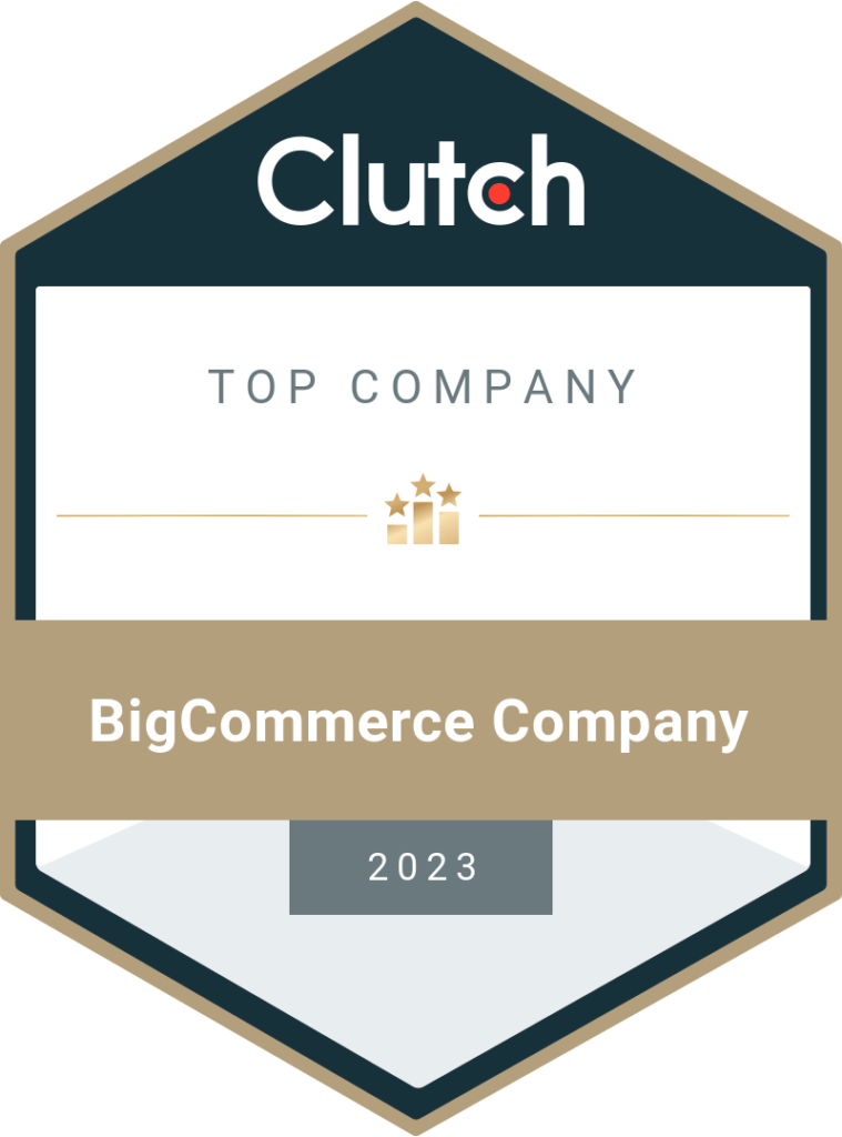 Top BigCommerce Company on Clutch